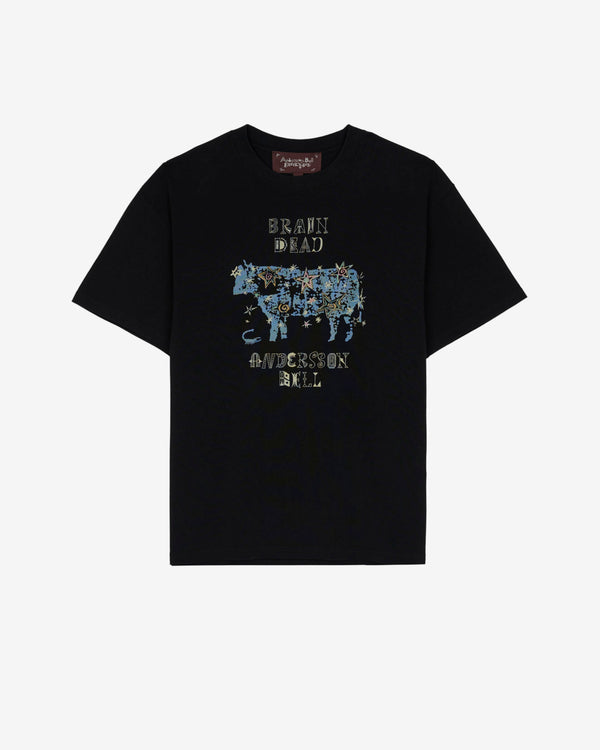 Brain Dead X Andersson Bell - Men's Dead Cow T-Shirt - (Black)
