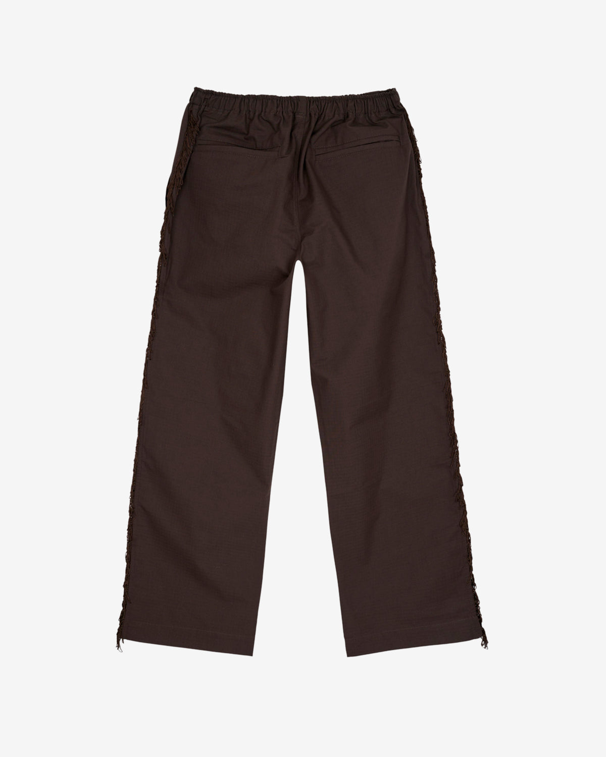 Brain Dead X Andersson Bell - Men's Fringe Pants - (Brown) view 2, Click to Zoom in