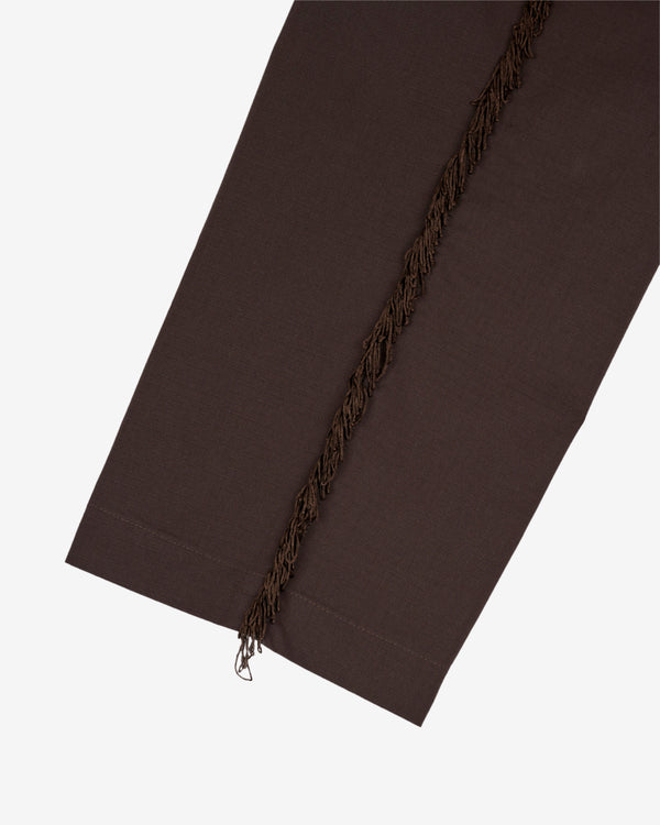 Brain Dead X Andersson Bell - Men's Fringe Pants - (Brown)