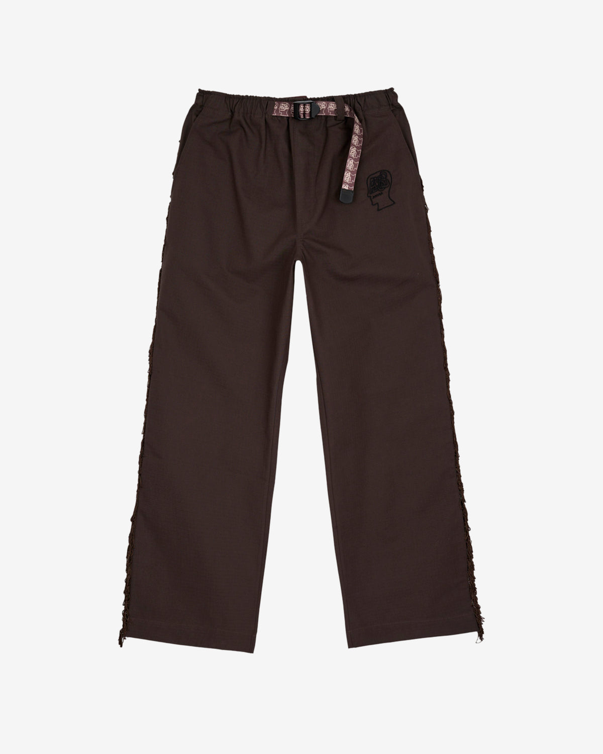 Brain Dead X Andersson Bell - Men's Fringe Pants - (Brown) view 1, Click to Zoom in
