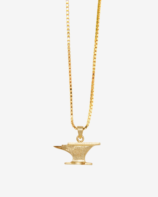 Fugazi - Anvil Necklace - (Gold)