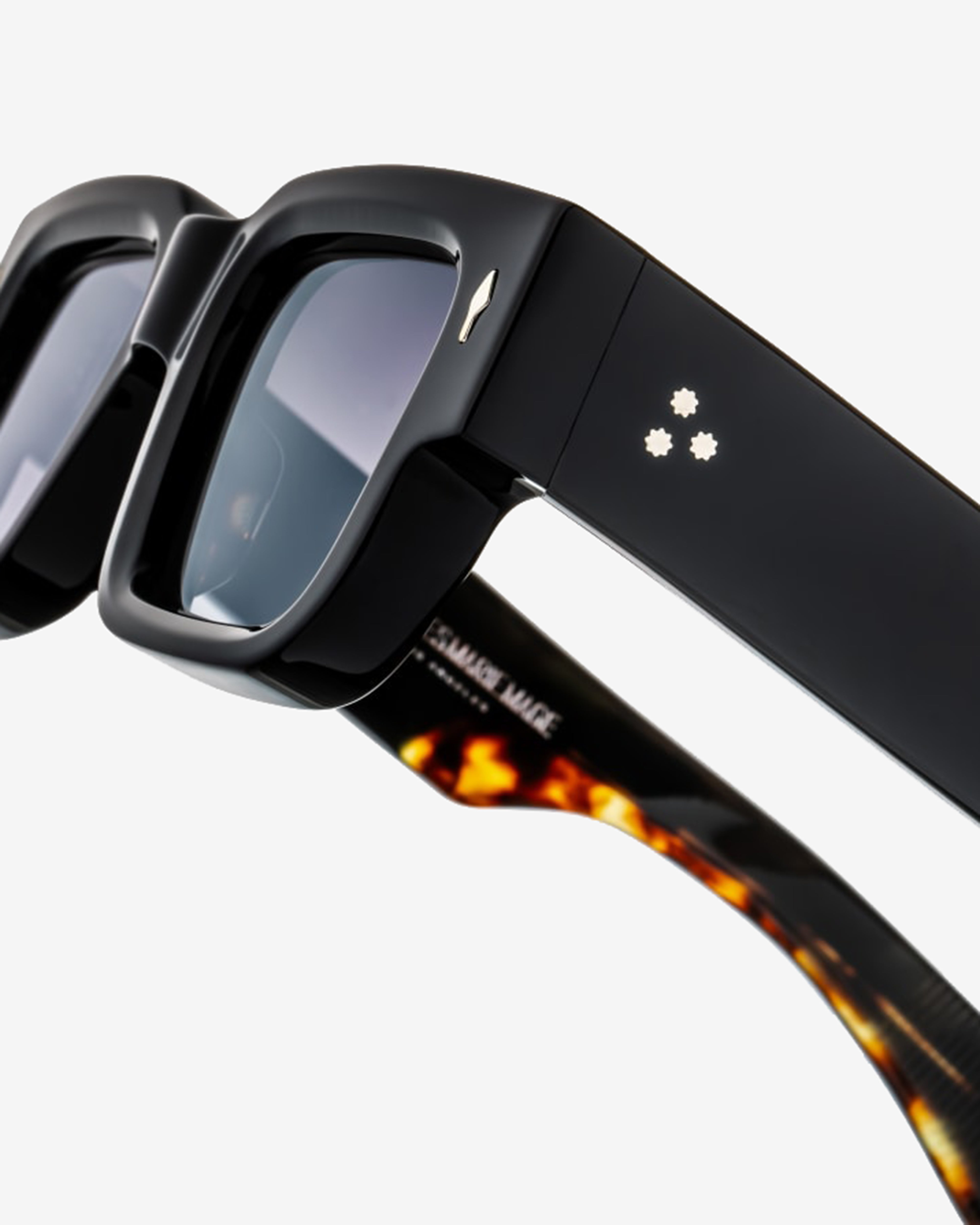 Jacques Marie Mage: Ascari Sunglasses (Noir11) | DSMNY E-SHOP