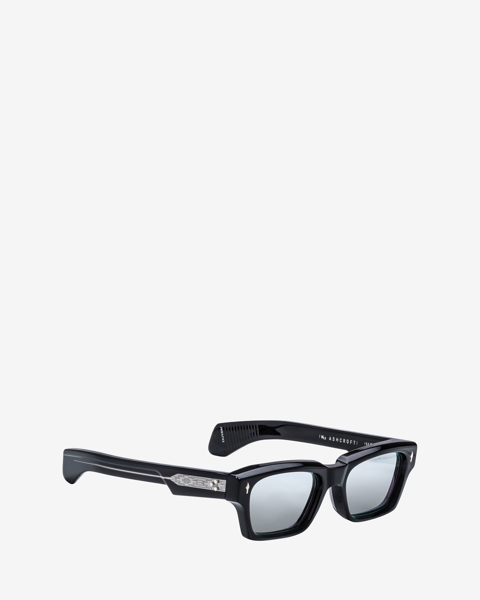 Jacques Marie Mage - Ashcroft Sunglasses - (Black/Mirror) view 2, Click to Zoom in