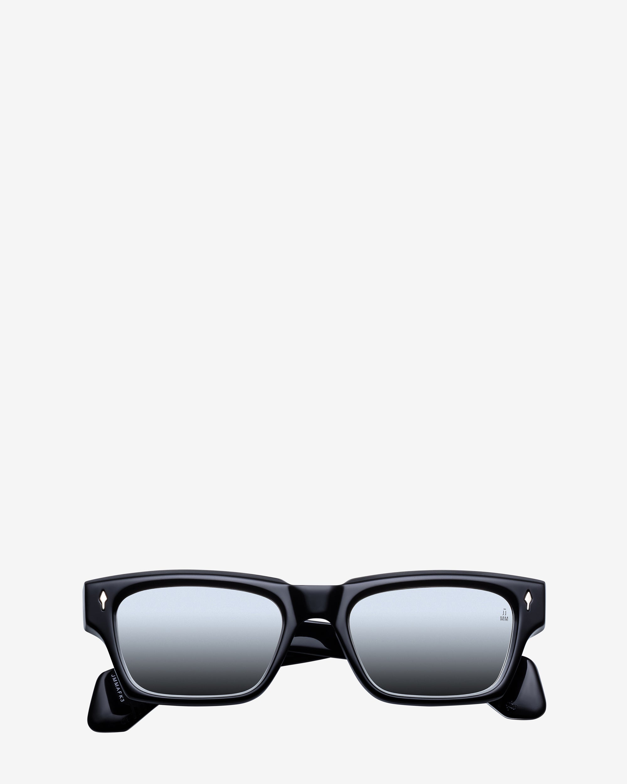 Jacques Marie Mage - Ashcroft Sunglasses - (Black/Mirror) view 1, Click to Zoom in