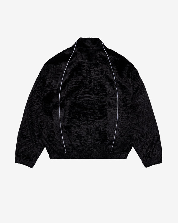 Denim Tears - Men's Astrakhan Track Jacket - (Black)