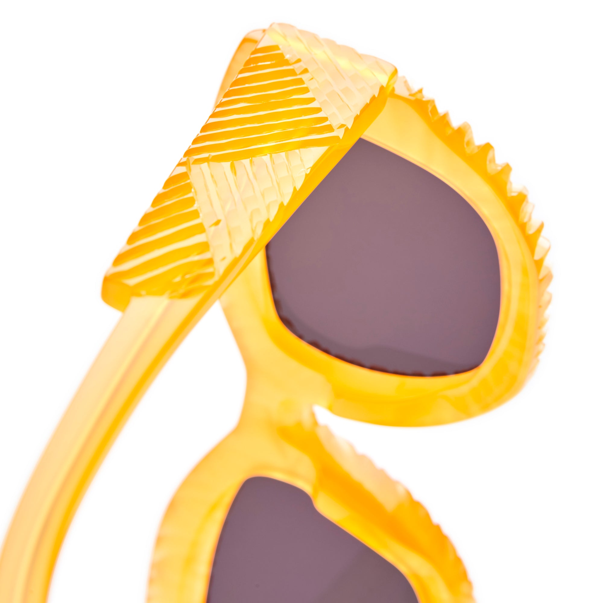 Kuboraum - B2 Sunglasses - (Orange) view 3