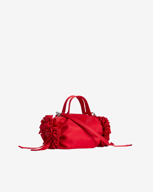 Simone Rocha - Women's Mini Double Ribbon Rosette Bag - (Red)