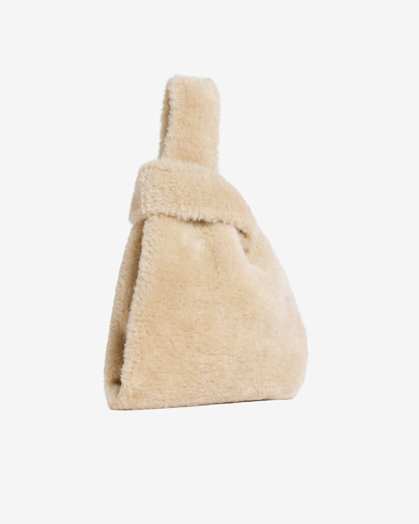 Simone Rocha - Women's Mini Faux Fur Shopper Bag - (Blonde)