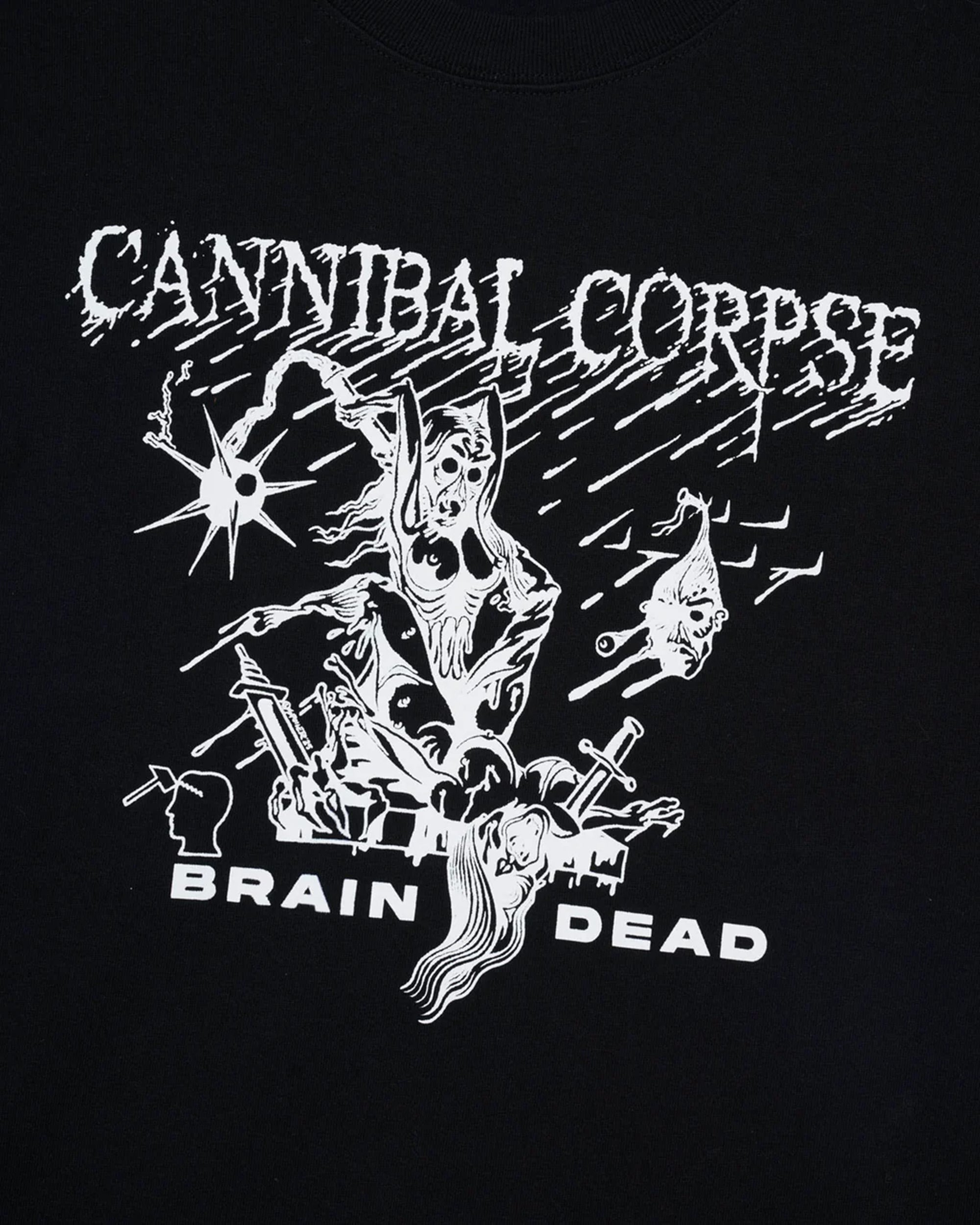 Brain Dead - Cannibal Corpse Men's Mutilation Long Sleeve - (Black) view 3, Click to Zoom in
