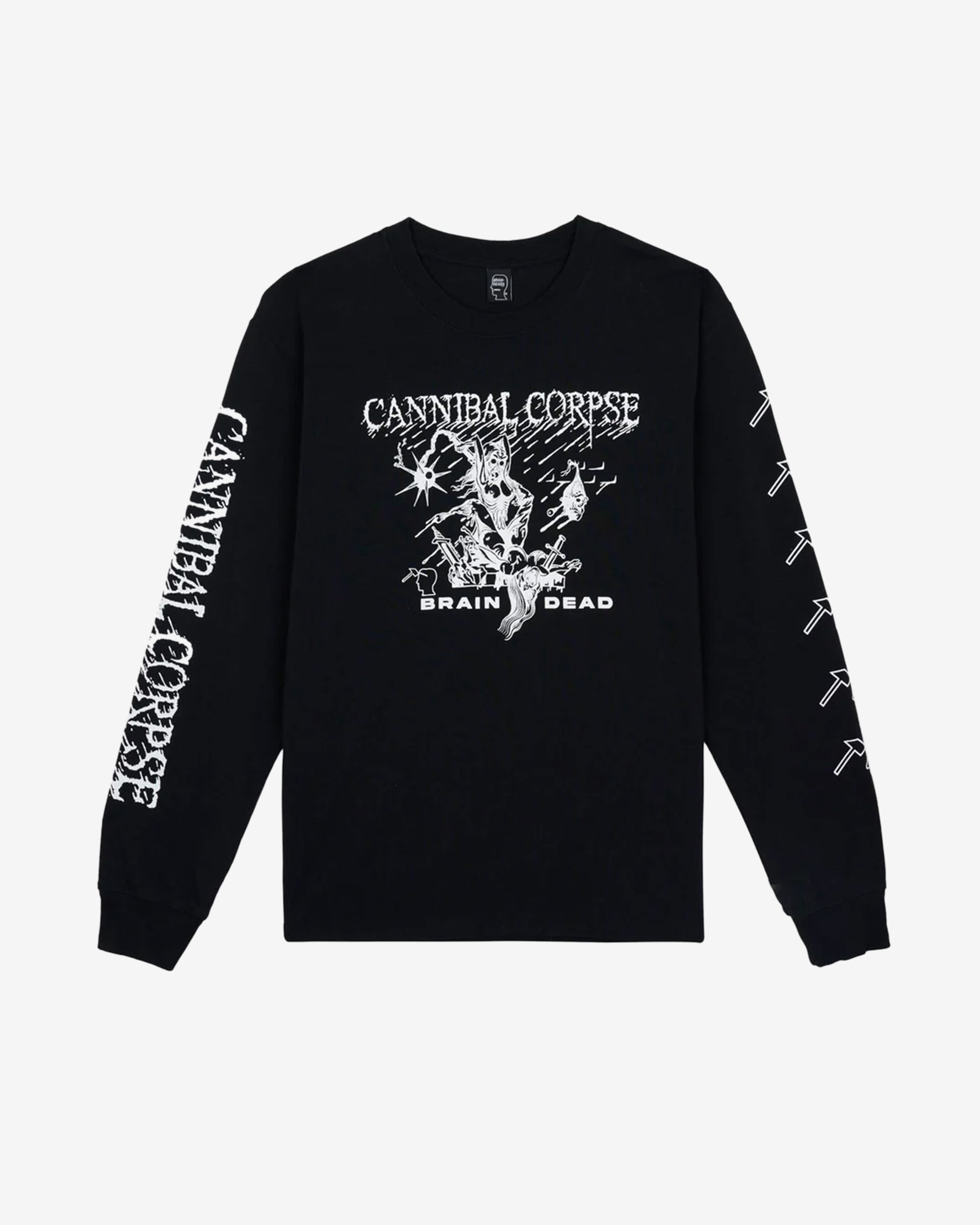 Brain Dead - Cannibal Corpse Men's Mutilation Long Sleeve - (Black) view 1, Click to Zoom in