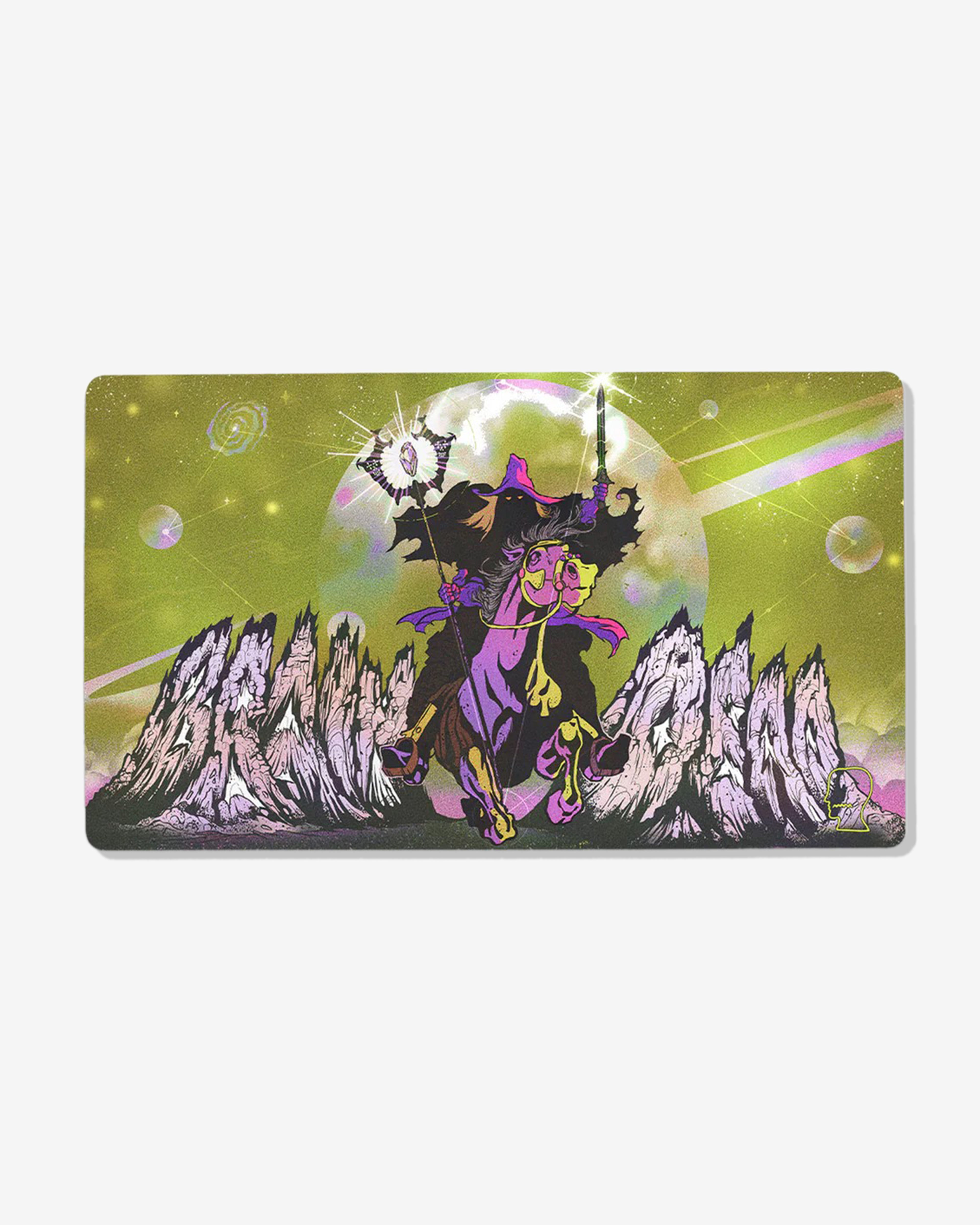 Brain Dead: Intrepid Horseman Playmat (Green/Multi) | DSMNY E-SHOP