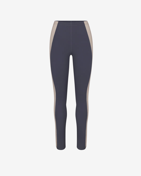 NikeSKIMS - Women's Matte Shine Mix High-Waisted 26" Leggings - (Stone)