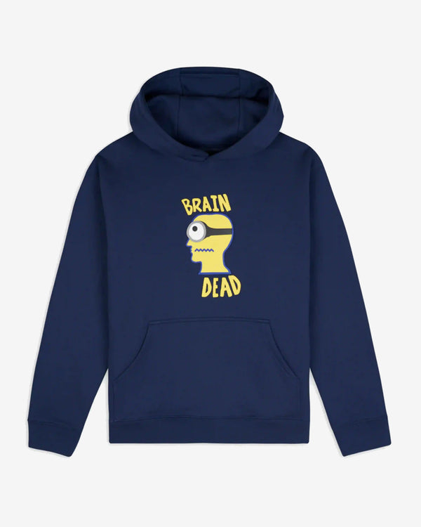 Brain Dead - Minion Logohead Hoodie - (Navy)