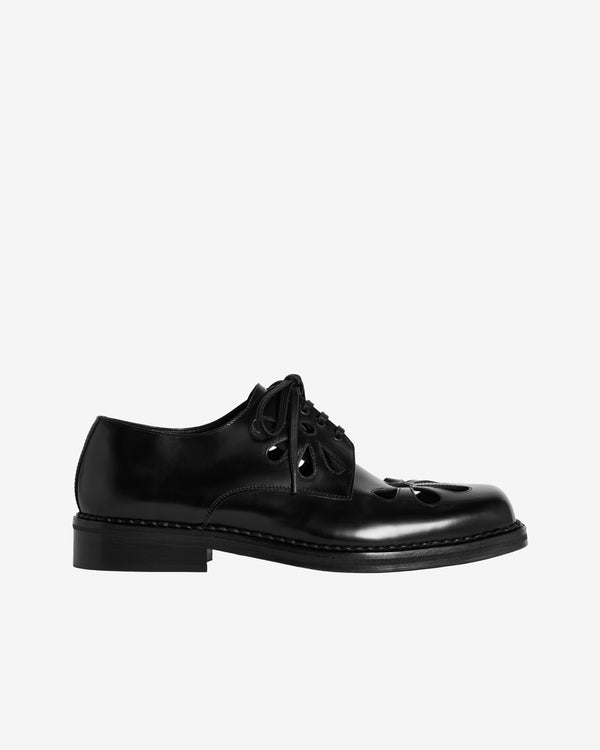 Simone Rocha - Men's Daisy Cutout Square Toe Brogue - (Black)