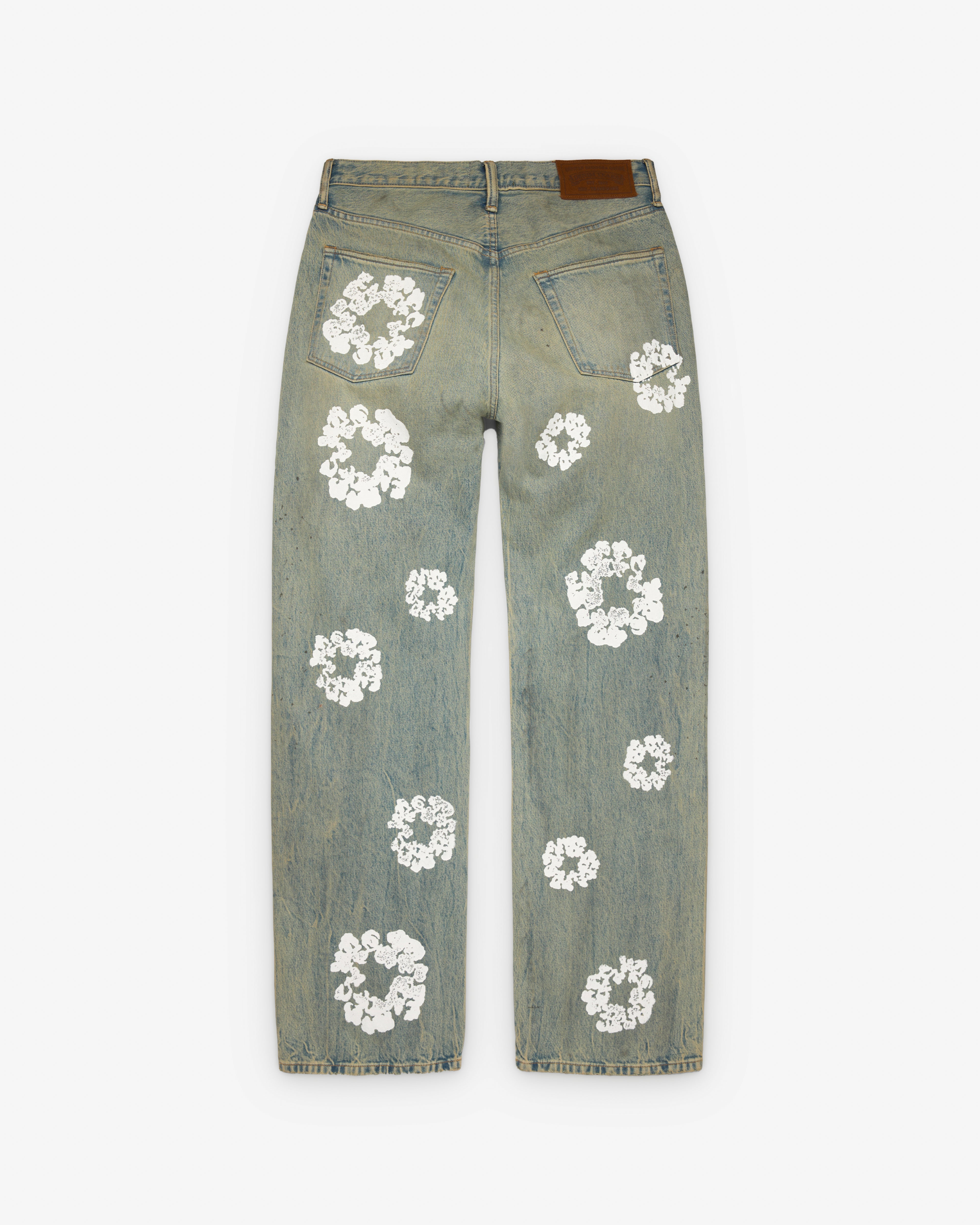 Denim Tears: Men's Baggy Denim Pants (Dirty Wash) | DSMNY E-SHOP