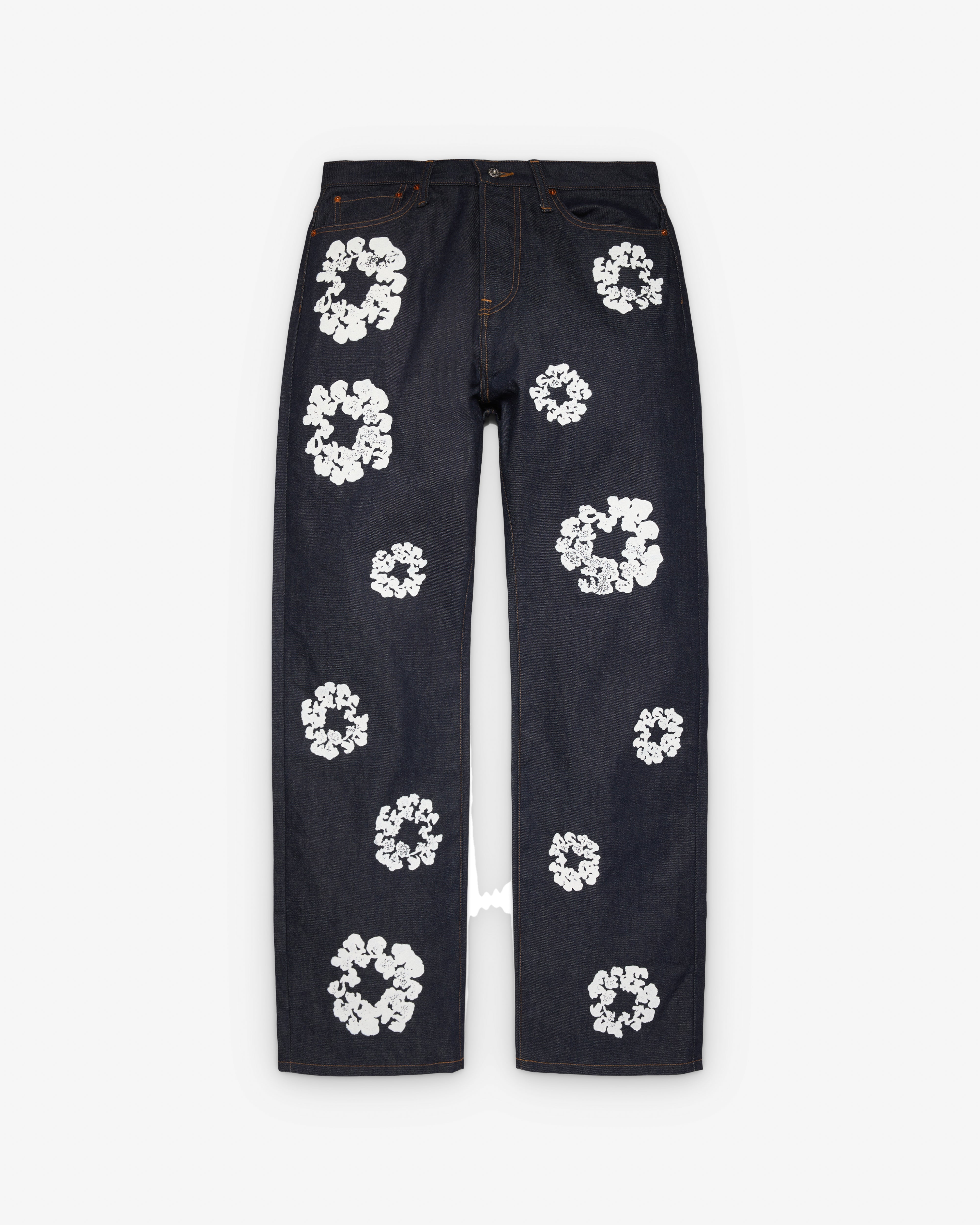 Denim Tears: Men's Baggy Selvedge Denim Pants (Selvedge) | DSMNY E