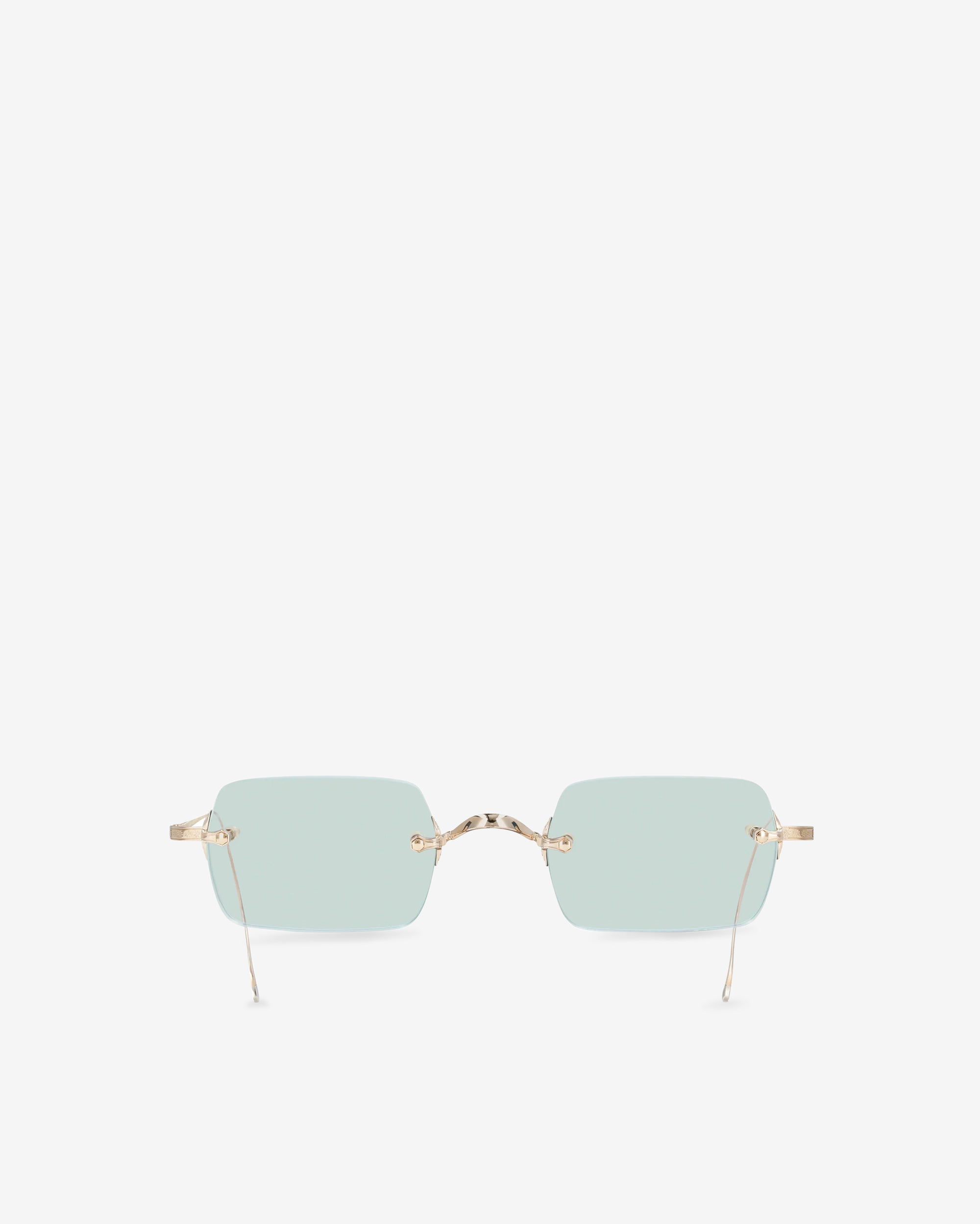 Garett Leight - Banzai S 47 Sunglasses - (Greenwash/Gold) view 1, Click to Zoom in
