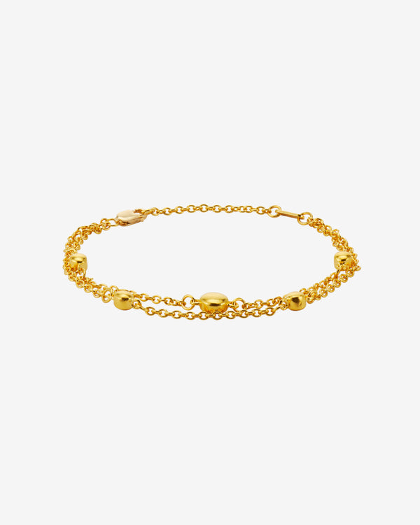 Mene - Beads Bracelet - (Yellow Gold)
