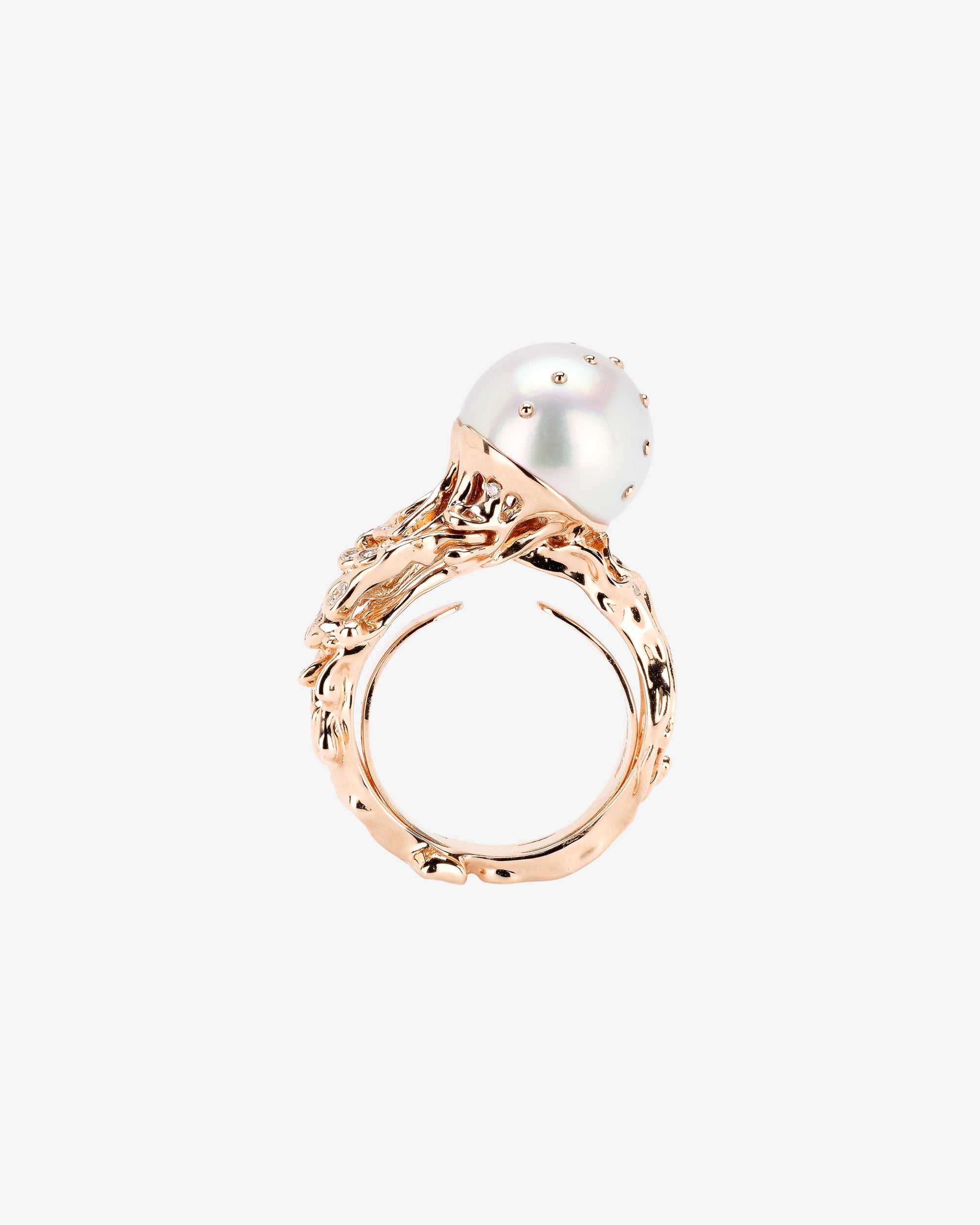 Bibi Van Der Velden - Women's Diamond Jellyfish Ring - (Multi) view 1, Click to Zoom in