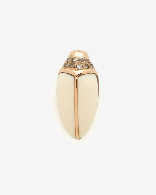 Bibi Van Der Velden - Women's Mini Scarab Mammoth Stud - (Multi)