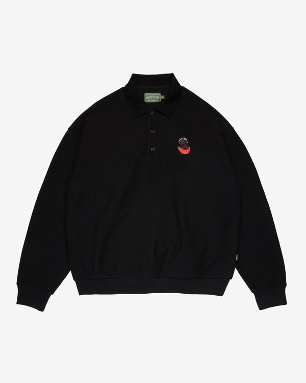 Denim Tears - Men's Biblical Polo Sweater - (Black)