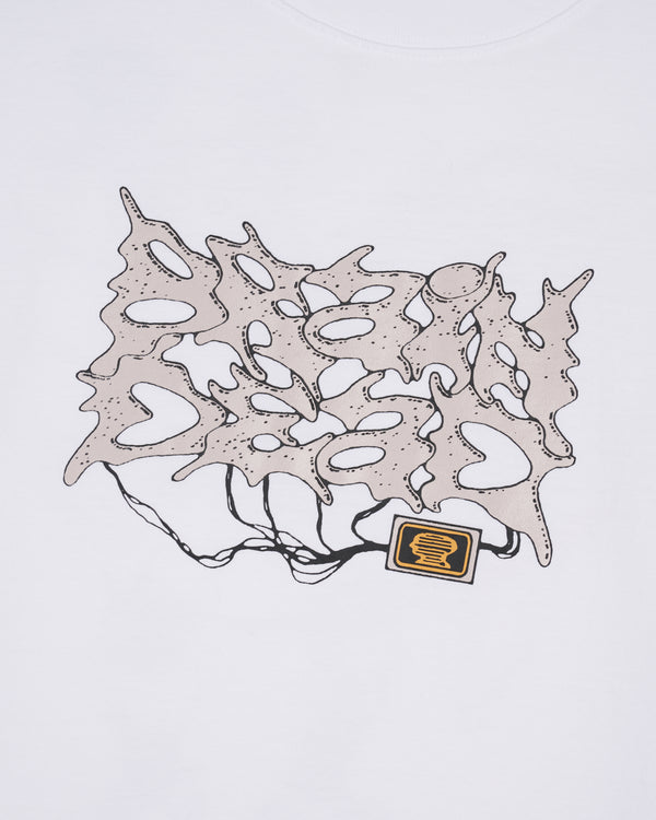 Brain Dead - Men's Bio Organic Mutator T-Shirt - (White)
