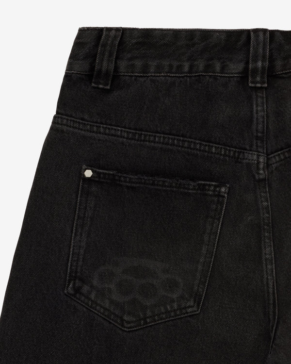 Fugazi - Men's Novelty Jeans - (Washed Black)