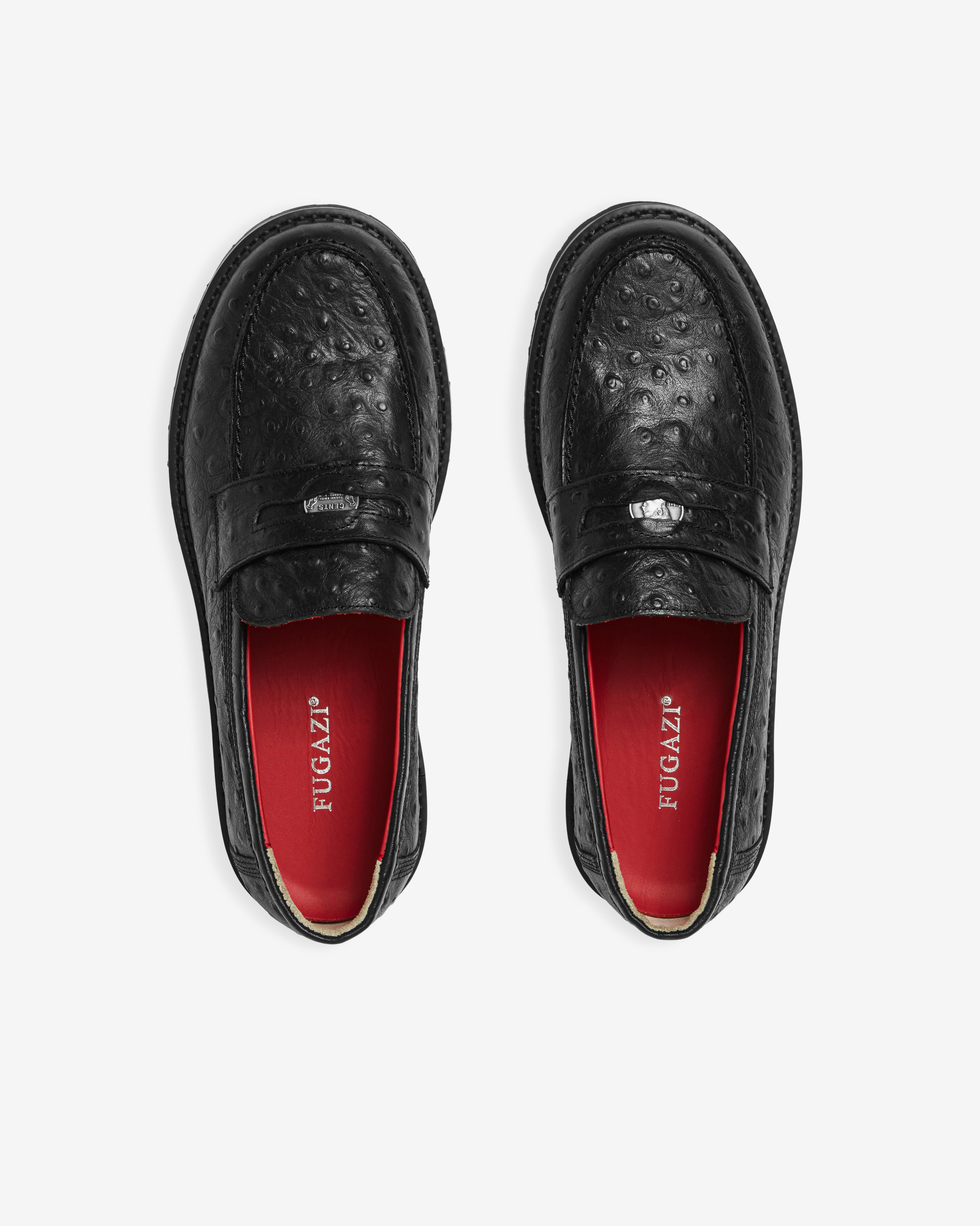 Fugazi x DSM: Men's Two Cent Loafer (Black) | DSMNY E-SHOP
