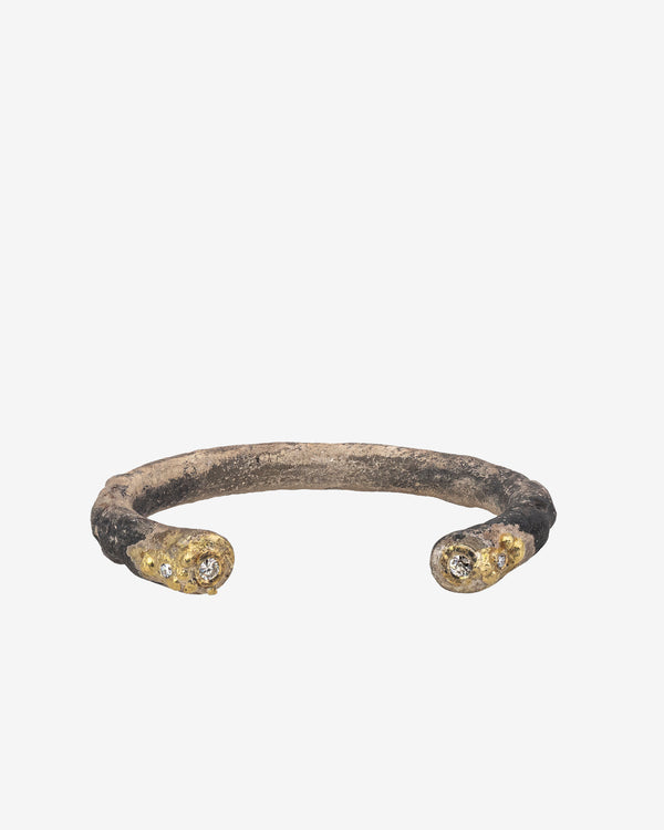 Weinan Pan - Bone Bangle - (Silver)