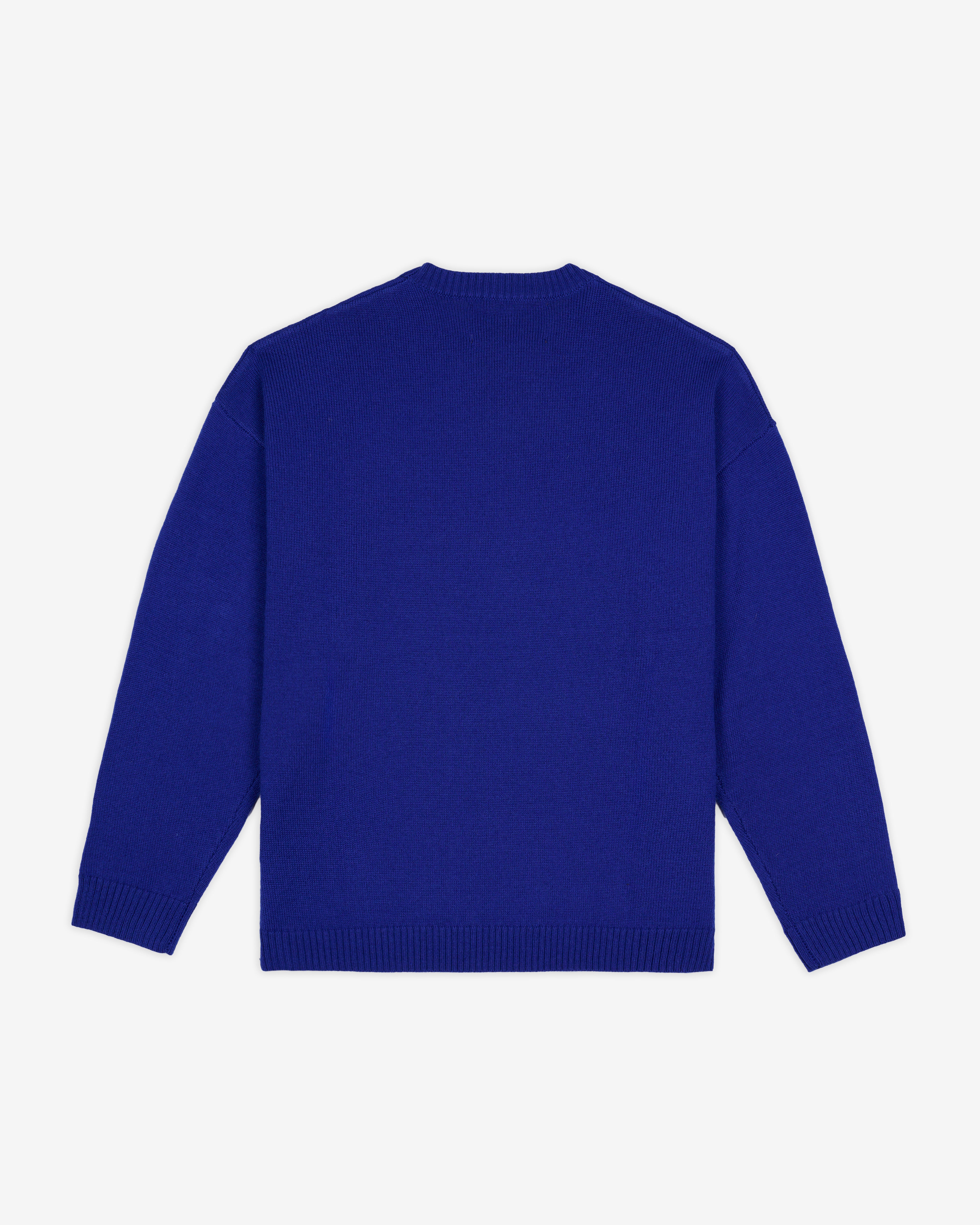 Brain Dead: Men's Bonecrusher Sweater (Navy) | DSMNY E-SHOP