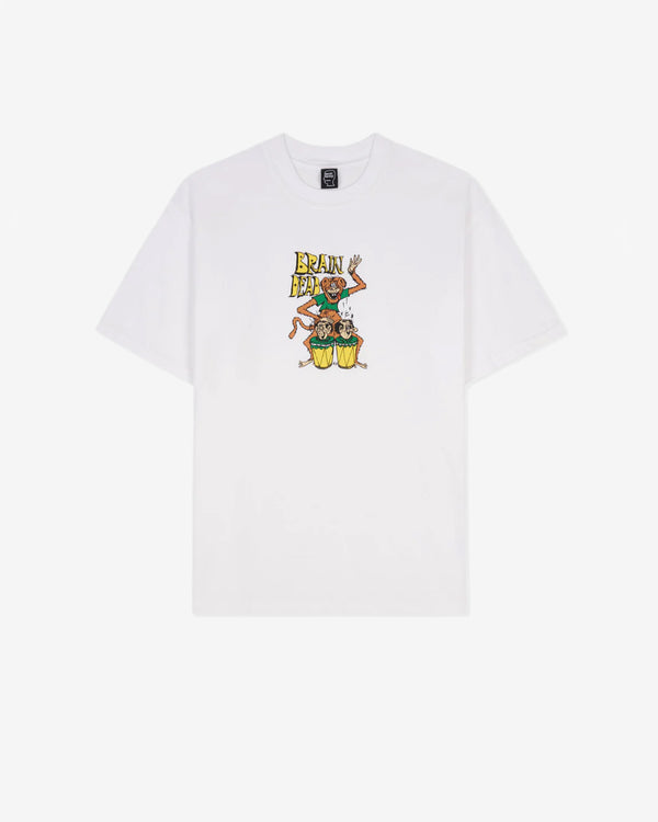 Brain Dead - Men's Bongo Brain Tee - (White)