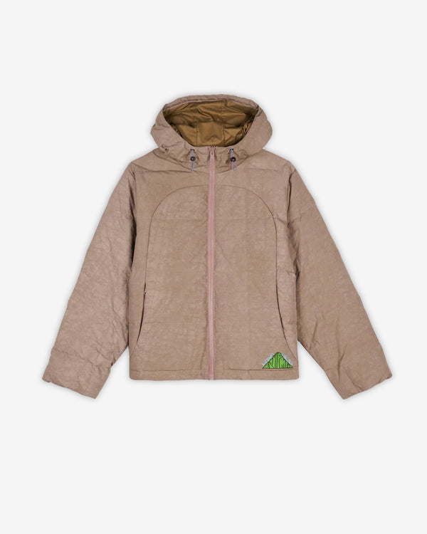 Brain Dead - Men's Dimension Puffer Jacket - (Tan)