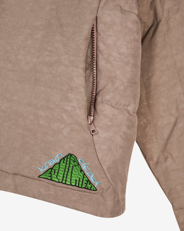 Brain Dead - Men's Dimension Puffer Jacket - (Tan)