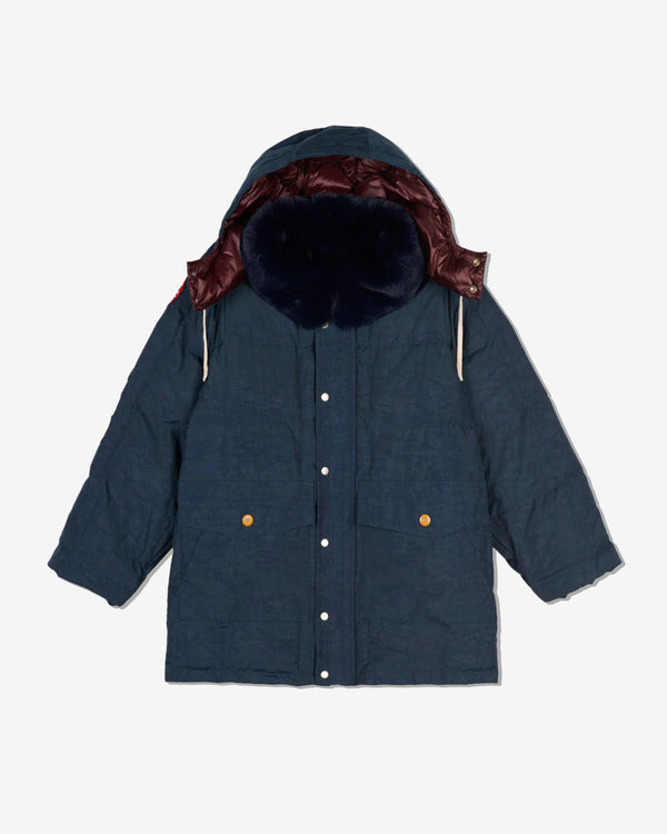 Brain Dead - Men's Homage Parka - (Navy)