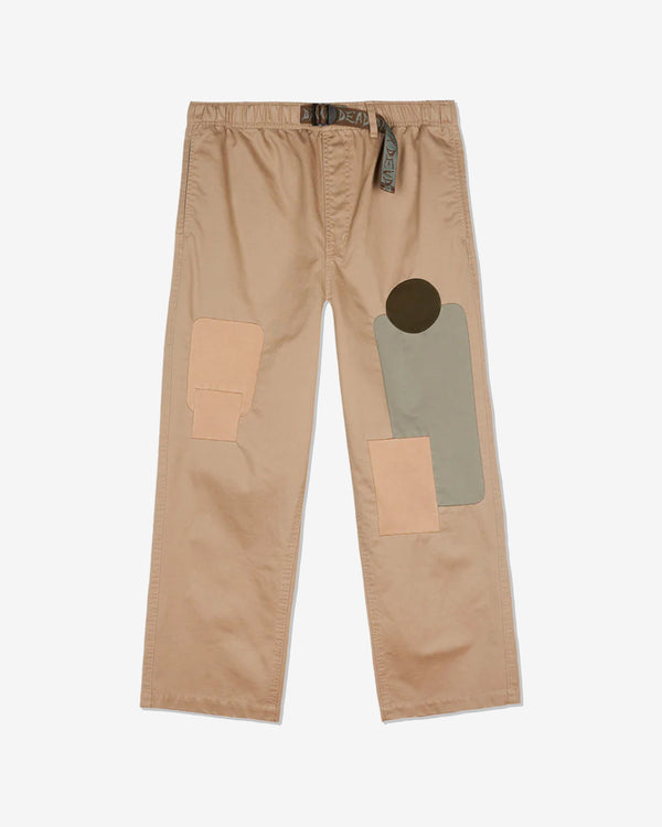 Brain Dead - Men's Twill Patchwork Climber Pant - (Tan)