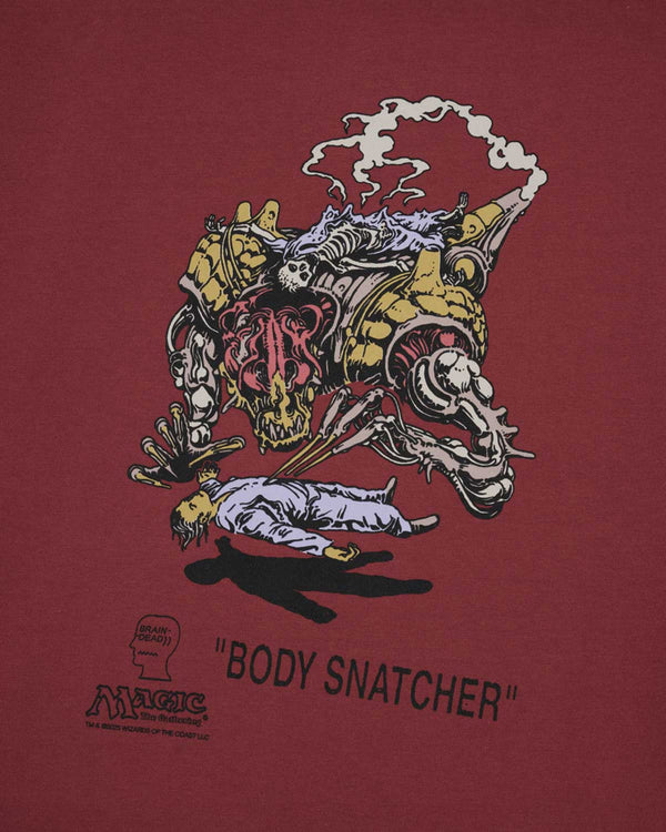 Brain Dead - Fantasy Games Men's Body Snatcher T-Shirt - (Maroon)