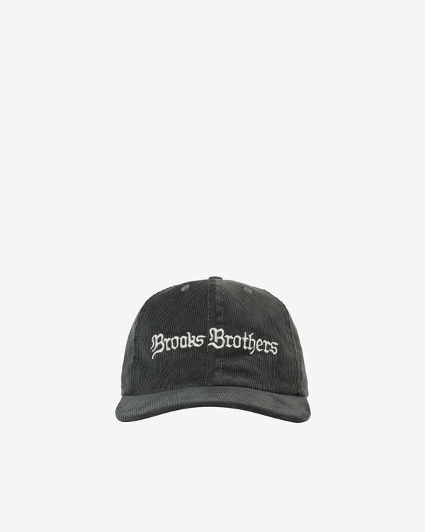 Brain Dead - Brooks Brothers Men's California 6 Panel Corduroy Hat - (Forest Green)