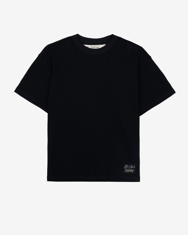 Brain Dead - Men's Folk Technology Mesh T-shirt - (Black)