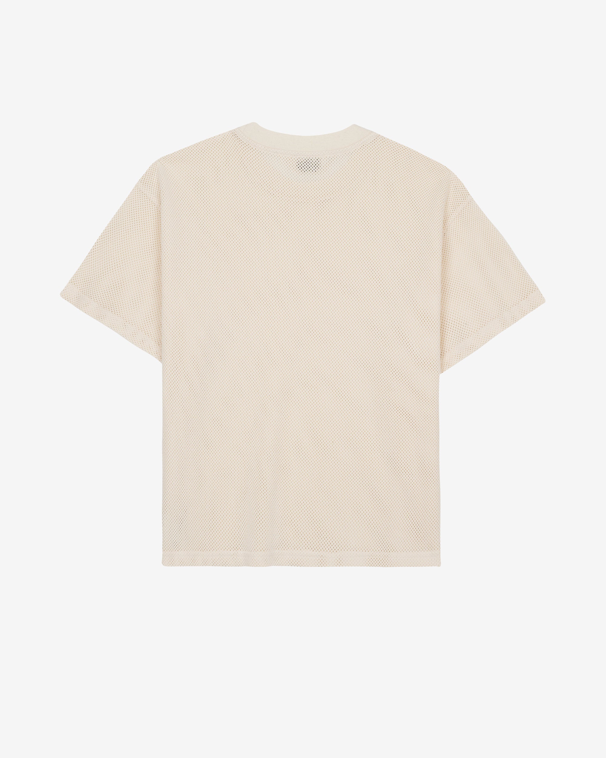 Brain Dead - Men's Folk Technology Mesh T-Shirt - (Cement) view 2, Click to Zoom in