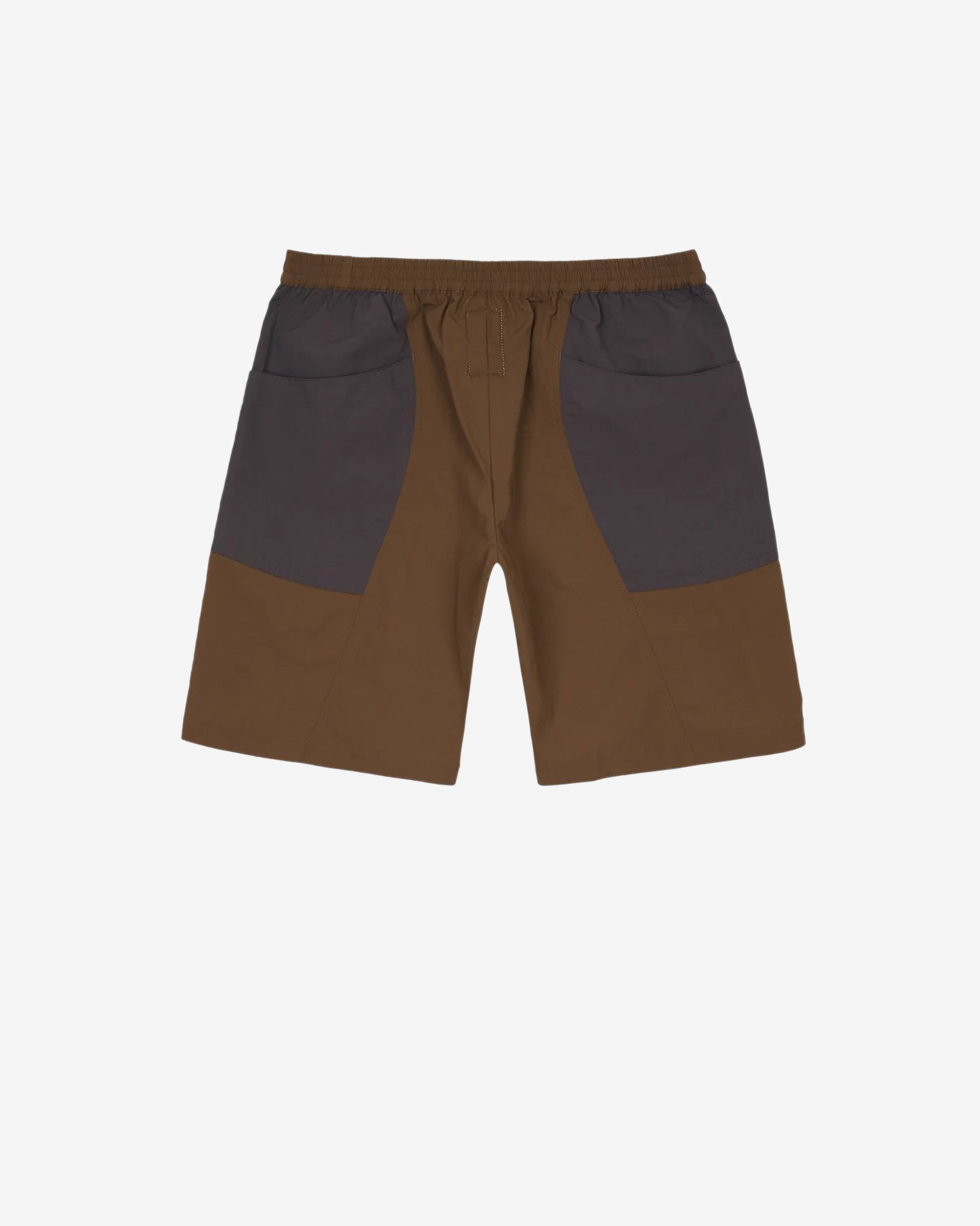 Brain Dead - Men's Nylon Equipment Utility Short - (Brown) view 2, Click to Zoom in