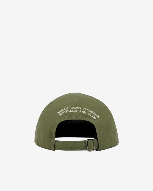 Brain Dead - Godzilla 6 Panel Engineer Hat - (Olive)