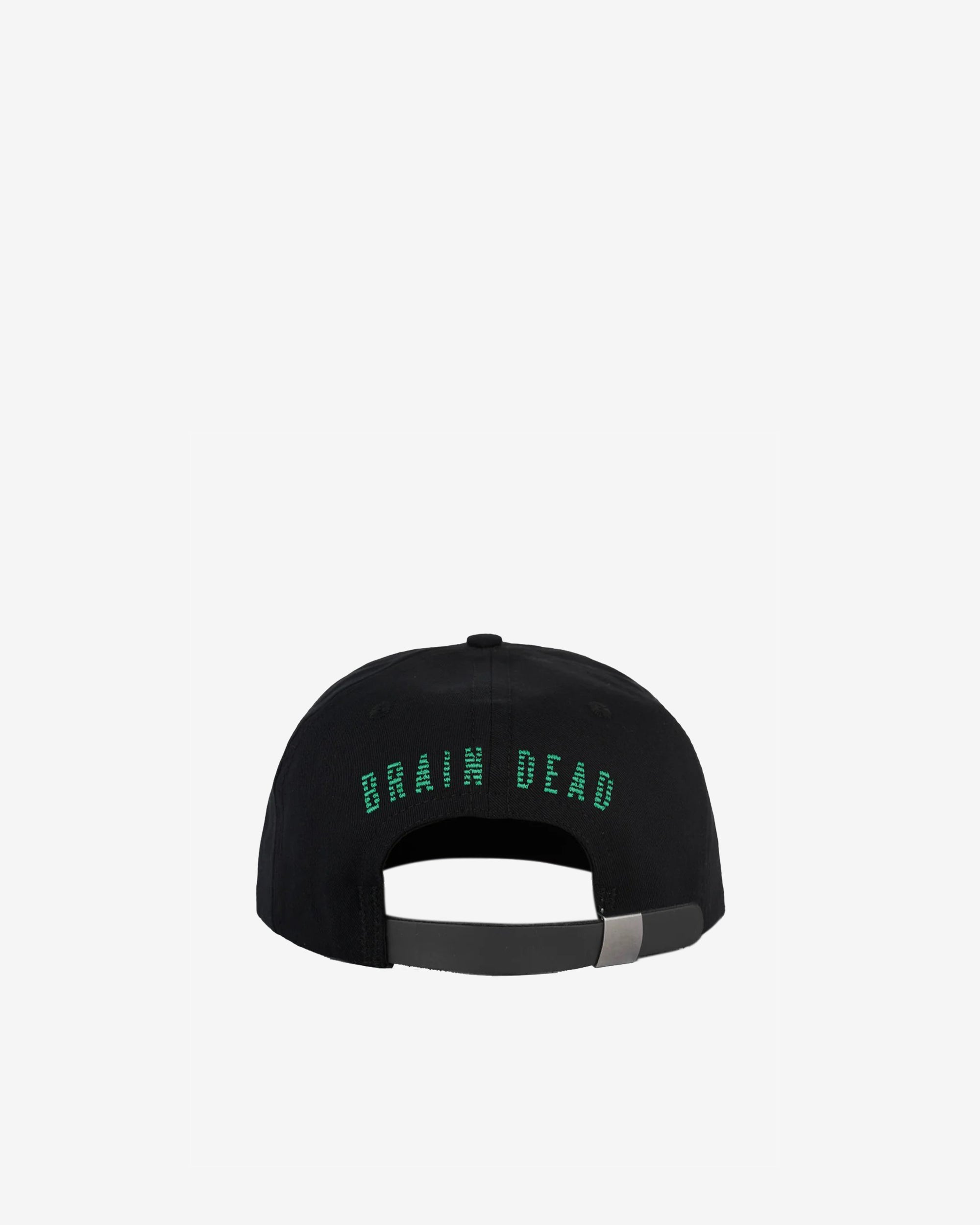 Brain Dead x Aliens - Men's 6 Panel Hat - (Black) view 3, Click to Zoom in
