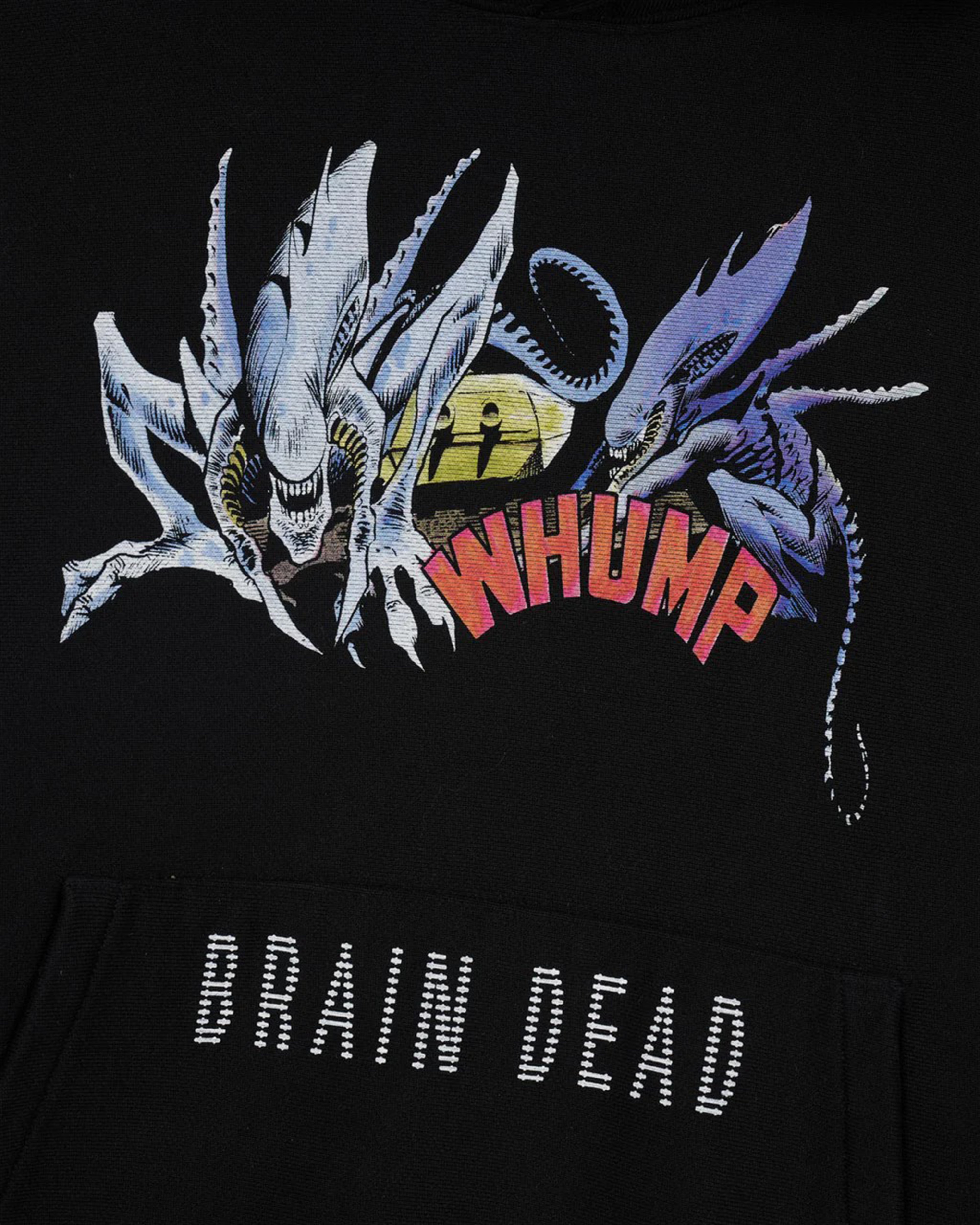 Brain Dead x Aliens: Men's Hoodie (Black) | DSMNY E-SHOP