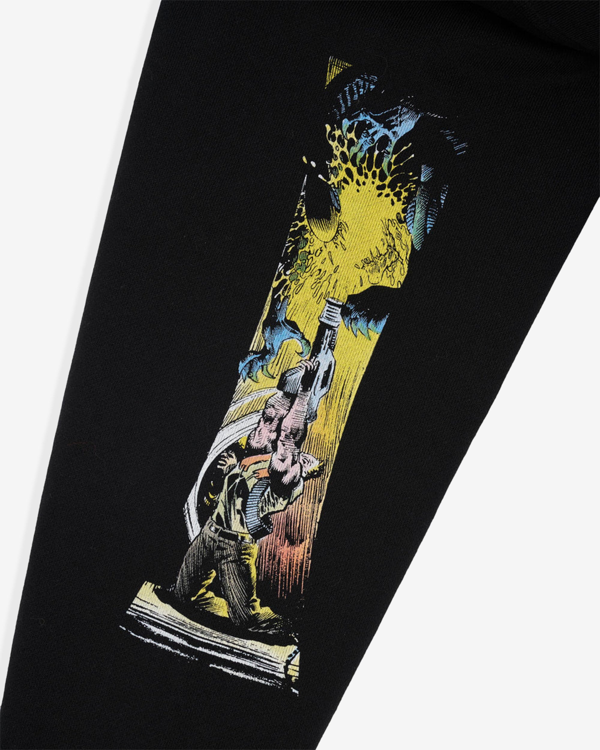 Brain Dead x Aliens - Men's Hoodie - (Black) view 5, Click to Zoom in