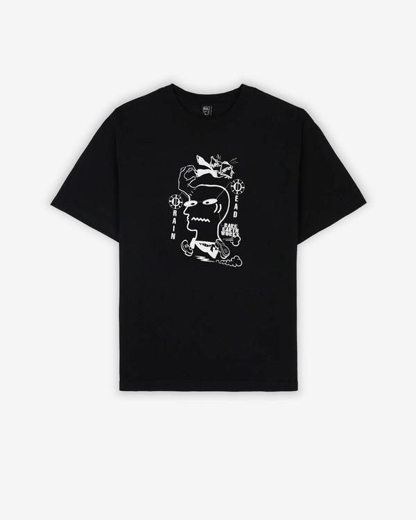 Brain Dead - Men's Earth Works T-Shirt - (Black)