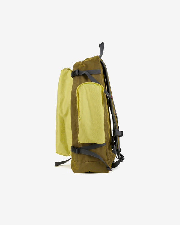 Brain Dead - Men's Equipment Alpine Backpack - (Electric Yellow)