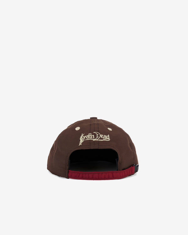 Brain Dead - Men's Nylon Tennis Hat - (Brown)