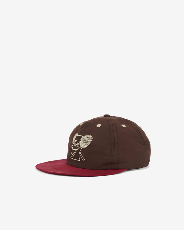 Brain Dead - Men's Nylon Tennis Hat - (Brown)