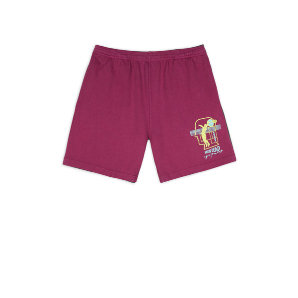 Brain Dead - Men's Tennis Jersey Short - (Plum)