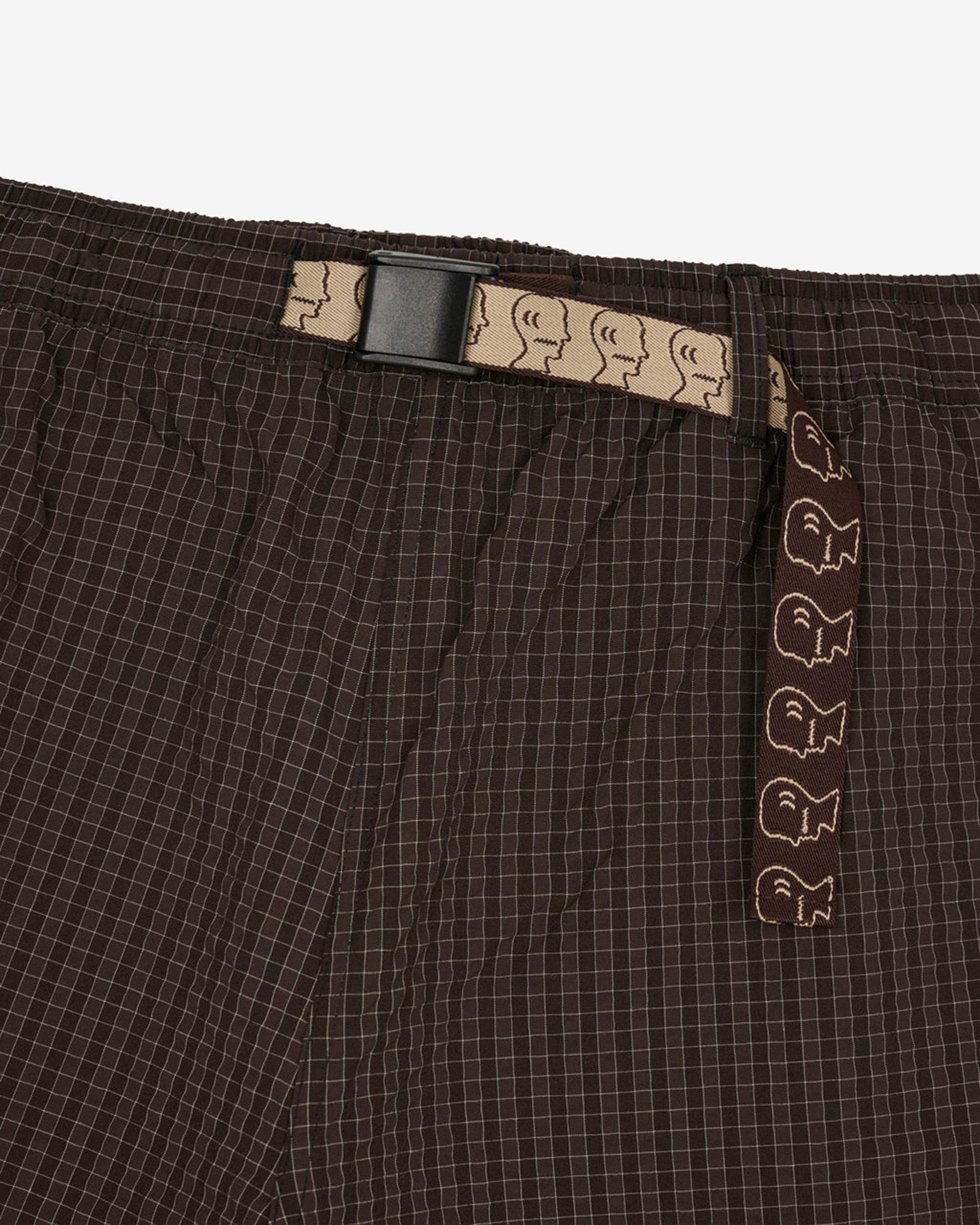 Brain Dead - Men's Nylon Ripstop Equipment Short - (Black) view 3, Click to Zoom in